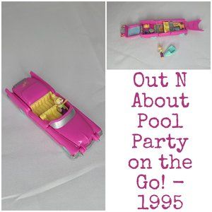 VINTAGE Polly Pocket convertable car (1995)